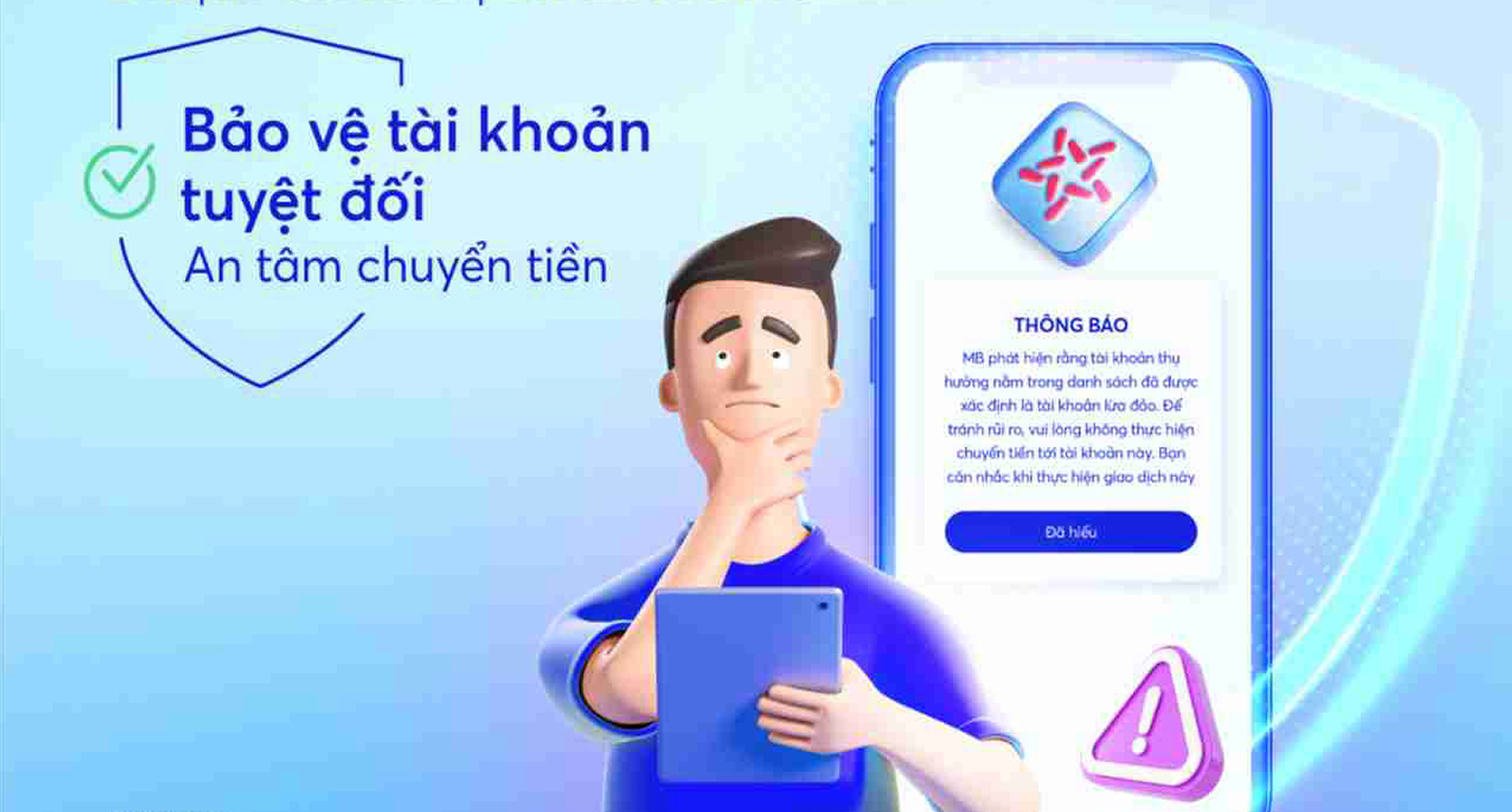 CẢNH BÁO LỪA ĐẢO: Mạo danh tin nhắn từ MB