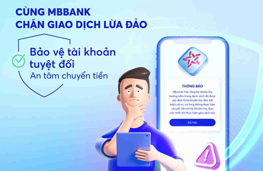 CẢNH BÁO LỪA ĐẢO: Mạo danh tin nhắn từ MB