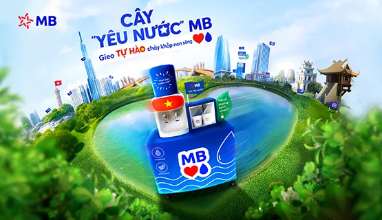 Cây “yêu nước” MB: tiện ích nhỏ cho sức khỏe, hành trình lớn cho trải nghiệm khách hàng